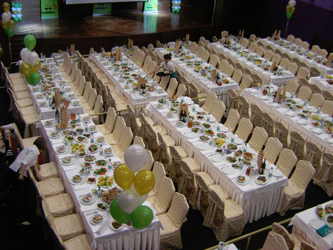 Кольцо — Зал на 125 человек, фото банкетного зала