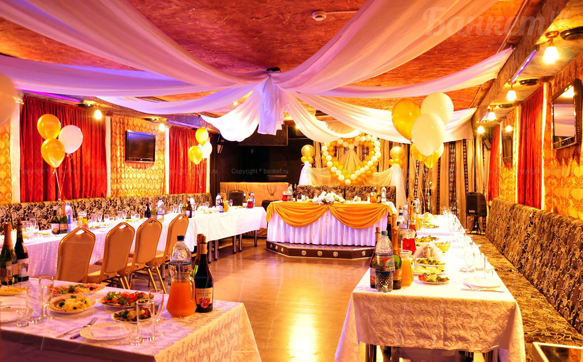 Кафе-клуб Сова — Основной зал, фото банкетного зала