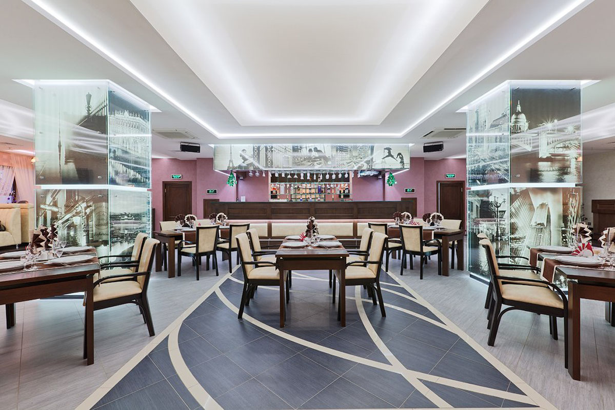 Фиолет — Зал на 150 человек, фото банкетного зала