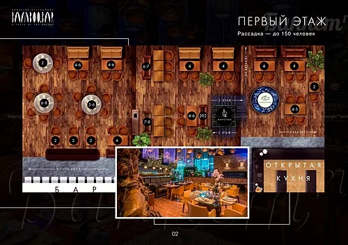 1-й этаж — Bamboo.Bar, Москва