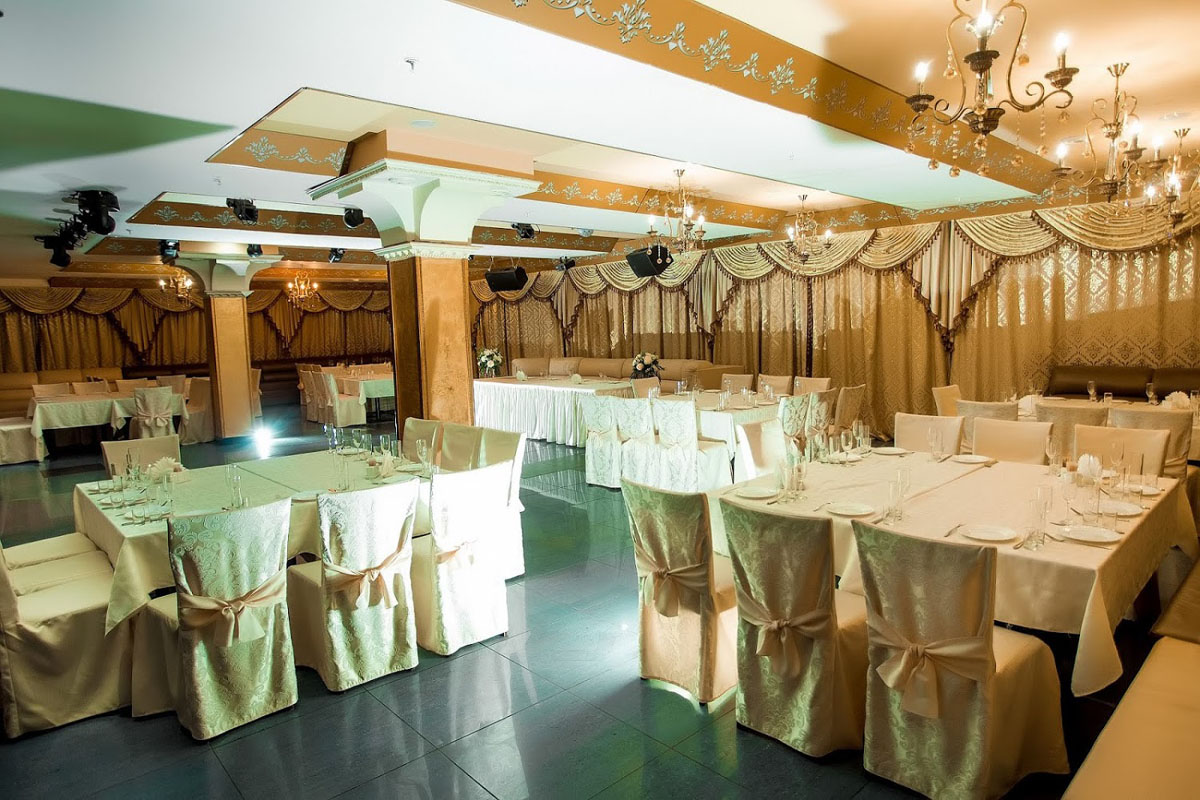 Алмаз — Основной зал, фото банкетного зала