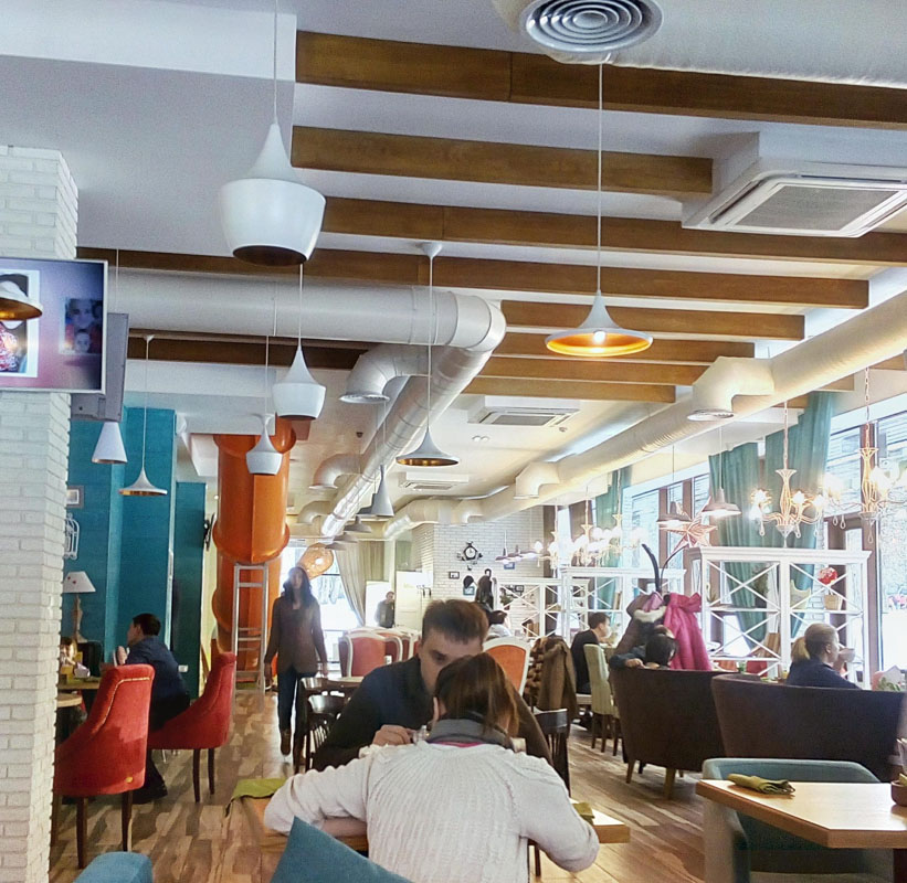 Основной зал — Густав Кафо