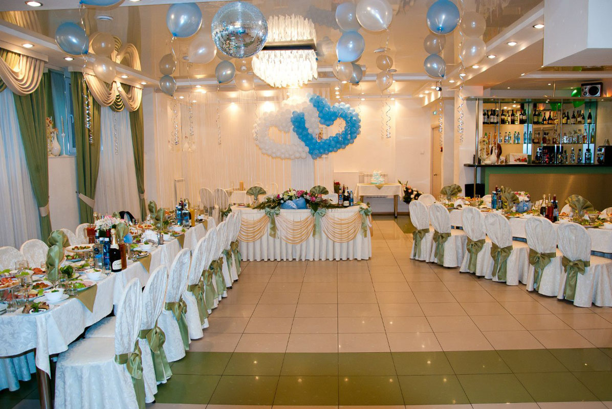 Кафе Grand — Основной зал, фото банкетного зала