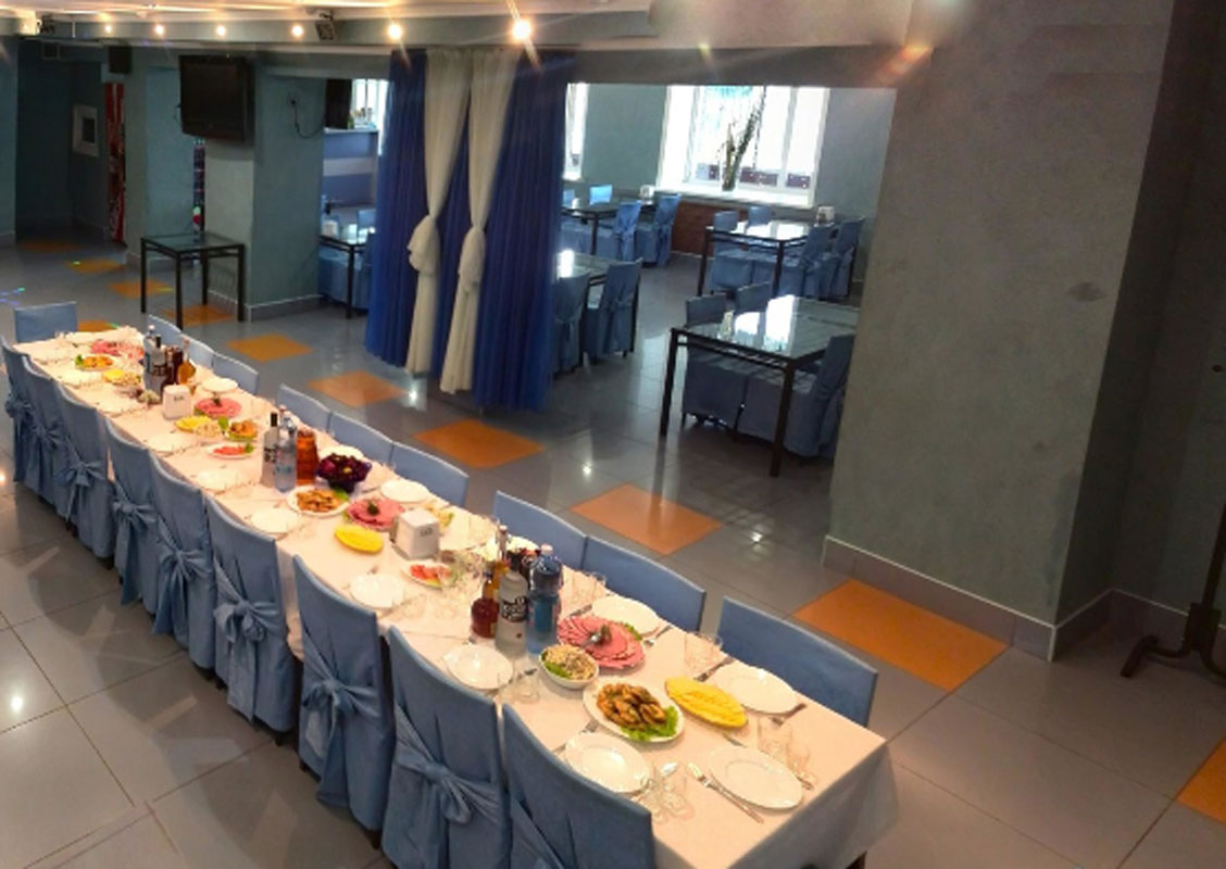 Серпантин — Основной зал, фото банкетного зала