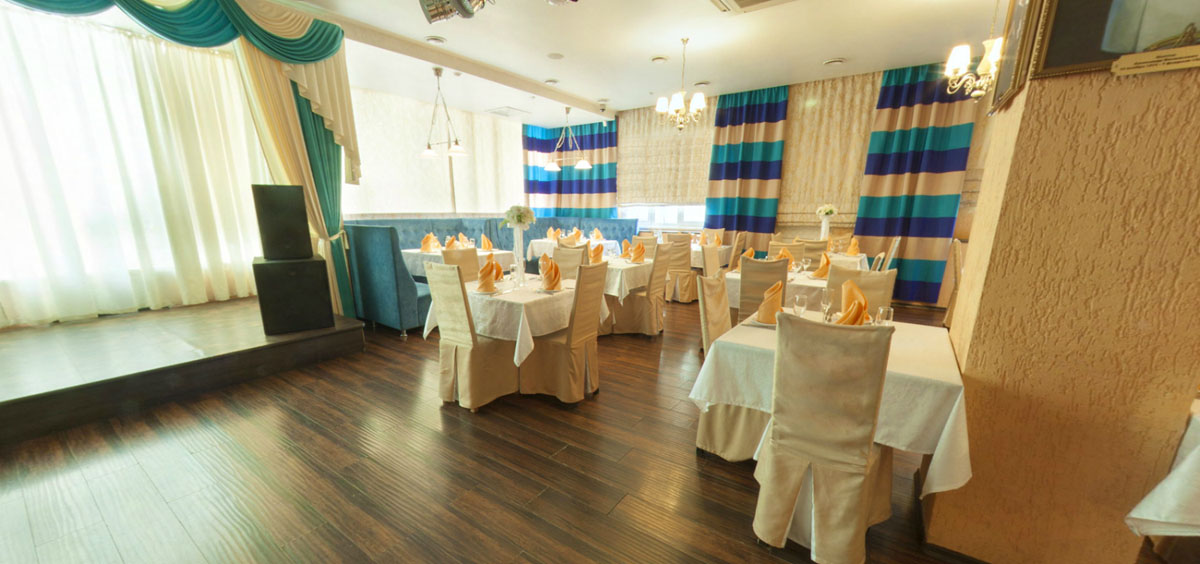 Зал на 120 человек — банкетный зал Адмирал, фото