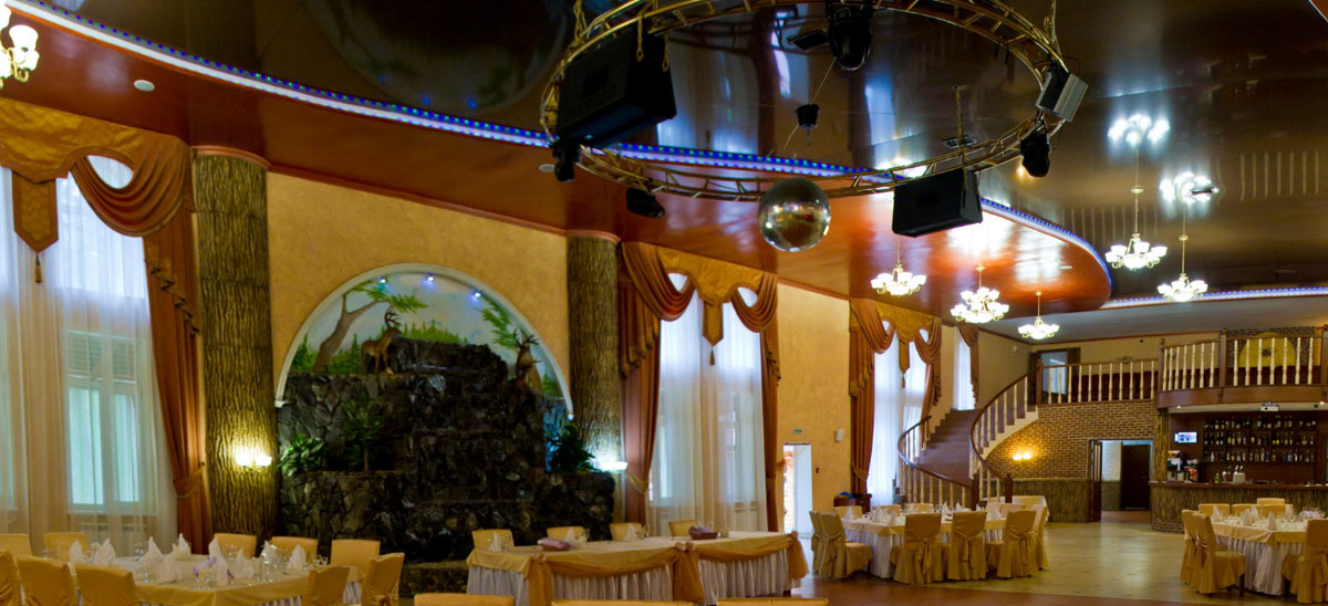 Основной зал — Ресторан Shalet