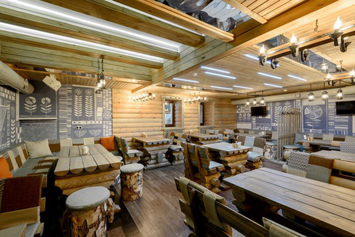 Основной зал — ​Кафе-бар Izbar