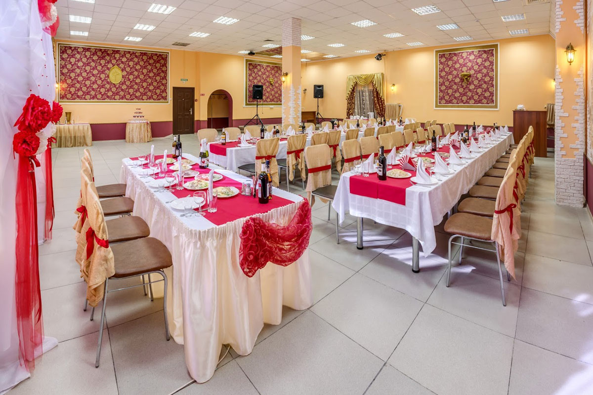 Европа — Основной зал, фото банкетного зала