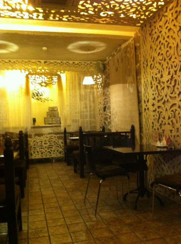 Шафран  — Основной зал, фото банкетного зала