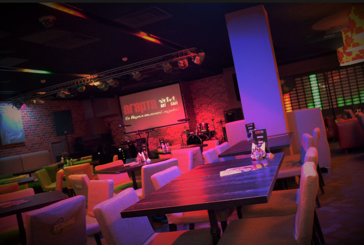 Основной зал — банкетный зал Агарта, фото