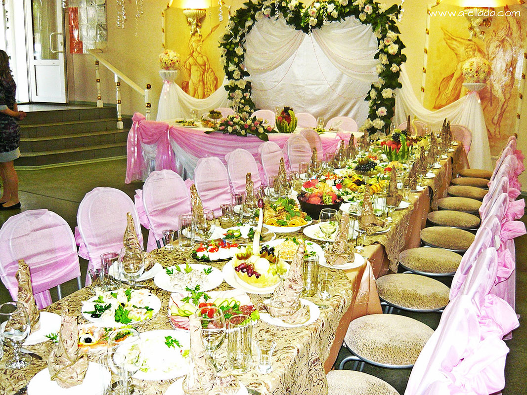 Эллада — Основной зал, фото банкетного зала