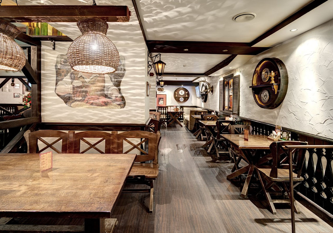 Мюнхенский дворик — Основной зал, фото банкетного зала