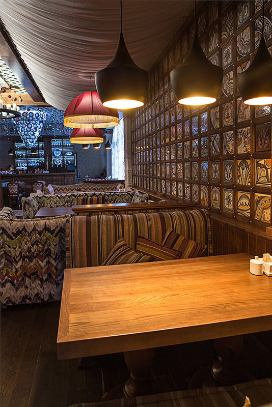 Основной зал — банкетный зал Тандыр, фото