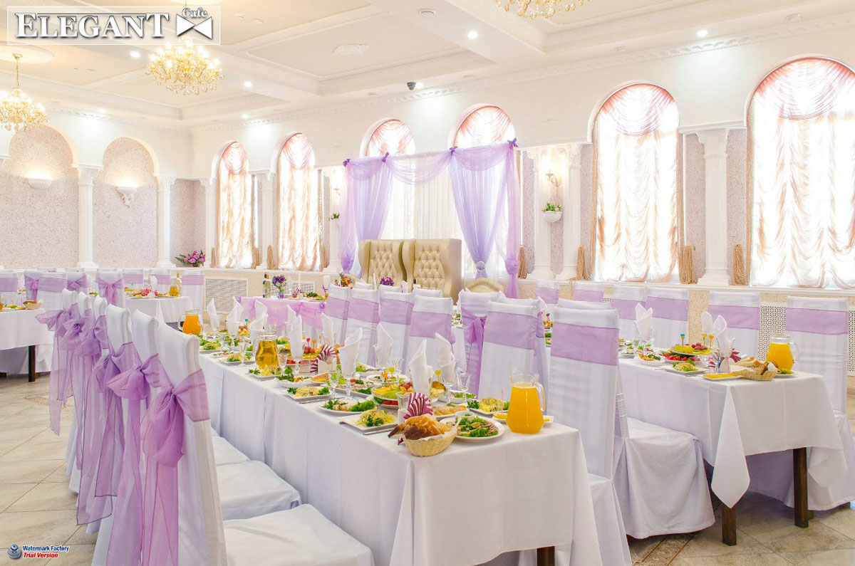 Зал на 100 человек — Кафе Элегант