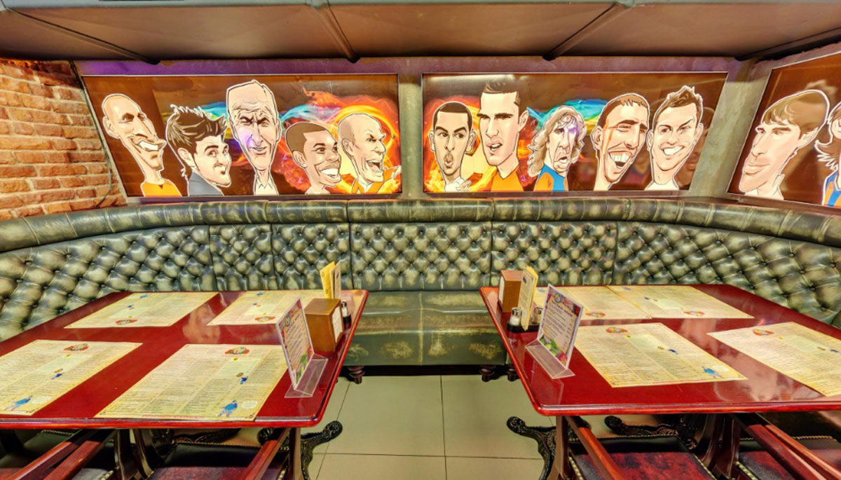 Зал для болельщиков — У Гашека