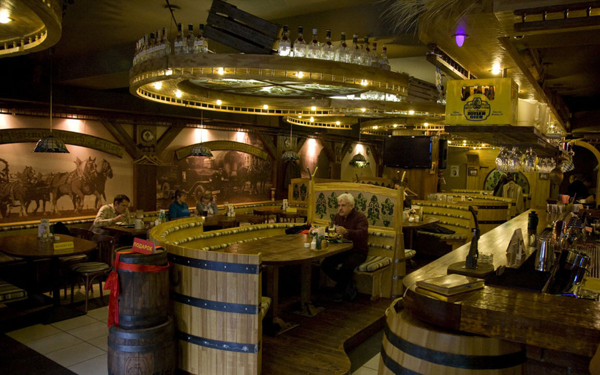 Цетлер на Ленинском проспекте — Основной зал, фото банкетного зала