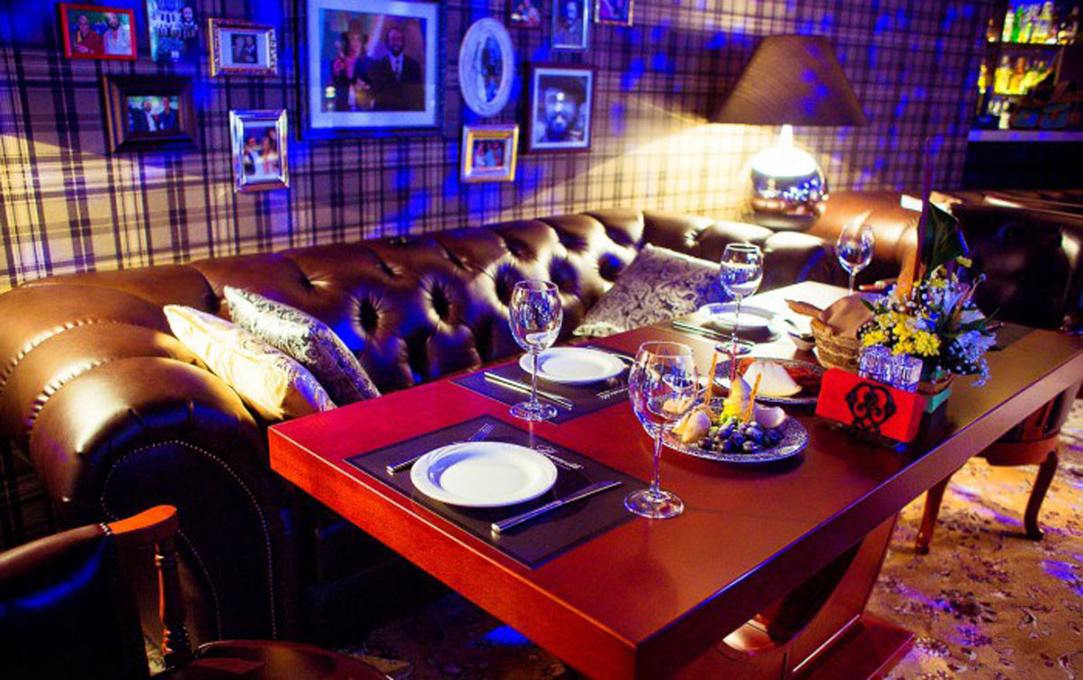 Ресторан-караоке Паваротти — Основной зал, фото банкетного зала