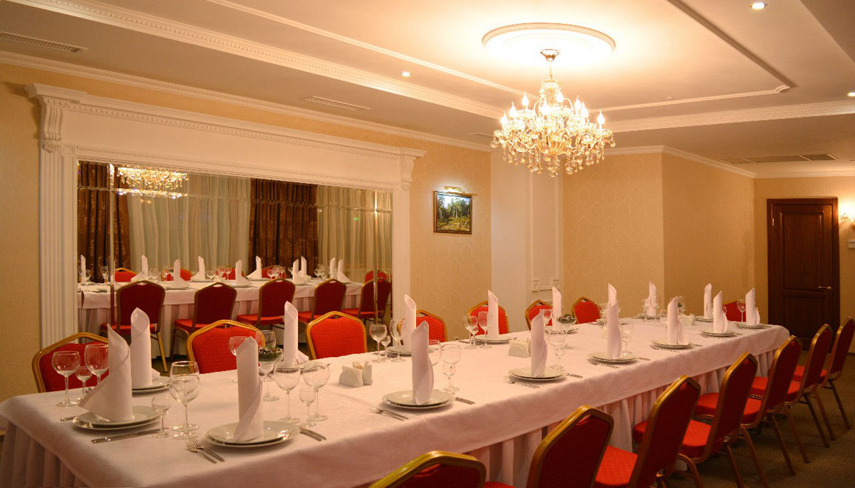 Резиденция — Малый каминный зал, фото банкетного зала