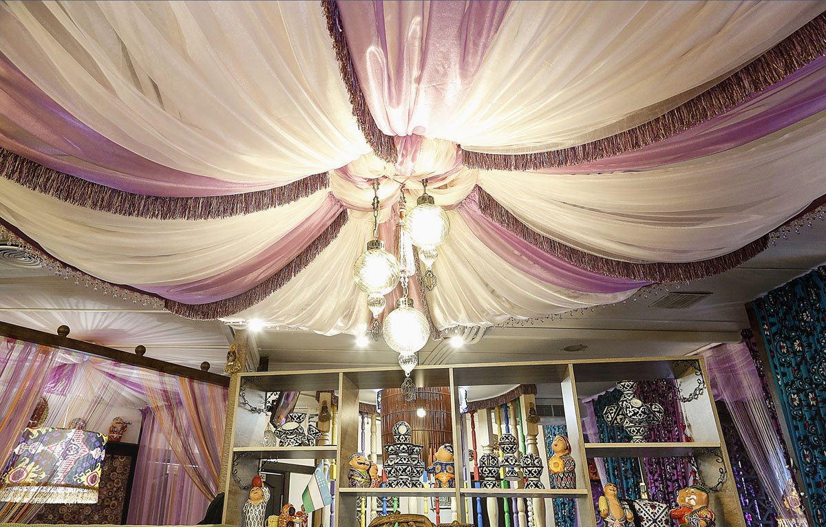 Калининград - Ташкент на улице Ульяны Громовой — Основной зал, фото банкетного зала