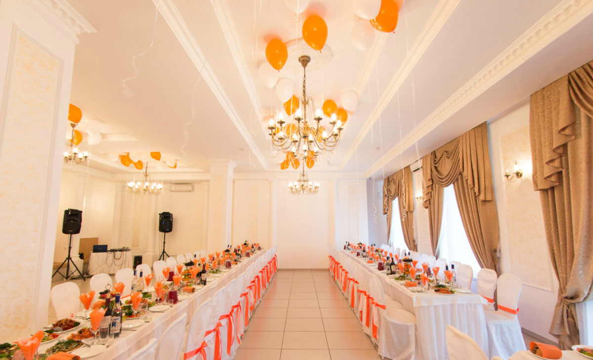 Ампир — Основной зал, фото банкетного зала