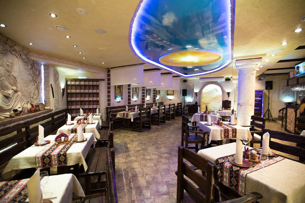 Ресторан Ариса — Основной зал, фото банкетного зала