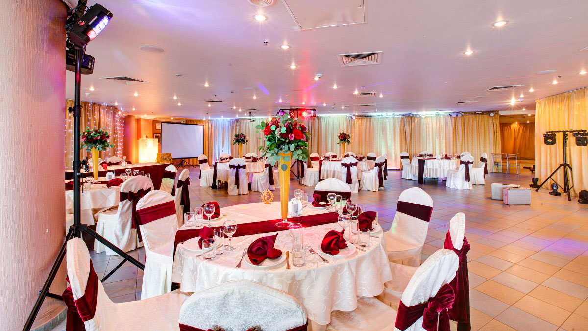 Банкетный зал Москва Сити — Зал 1, фото банкетного зала