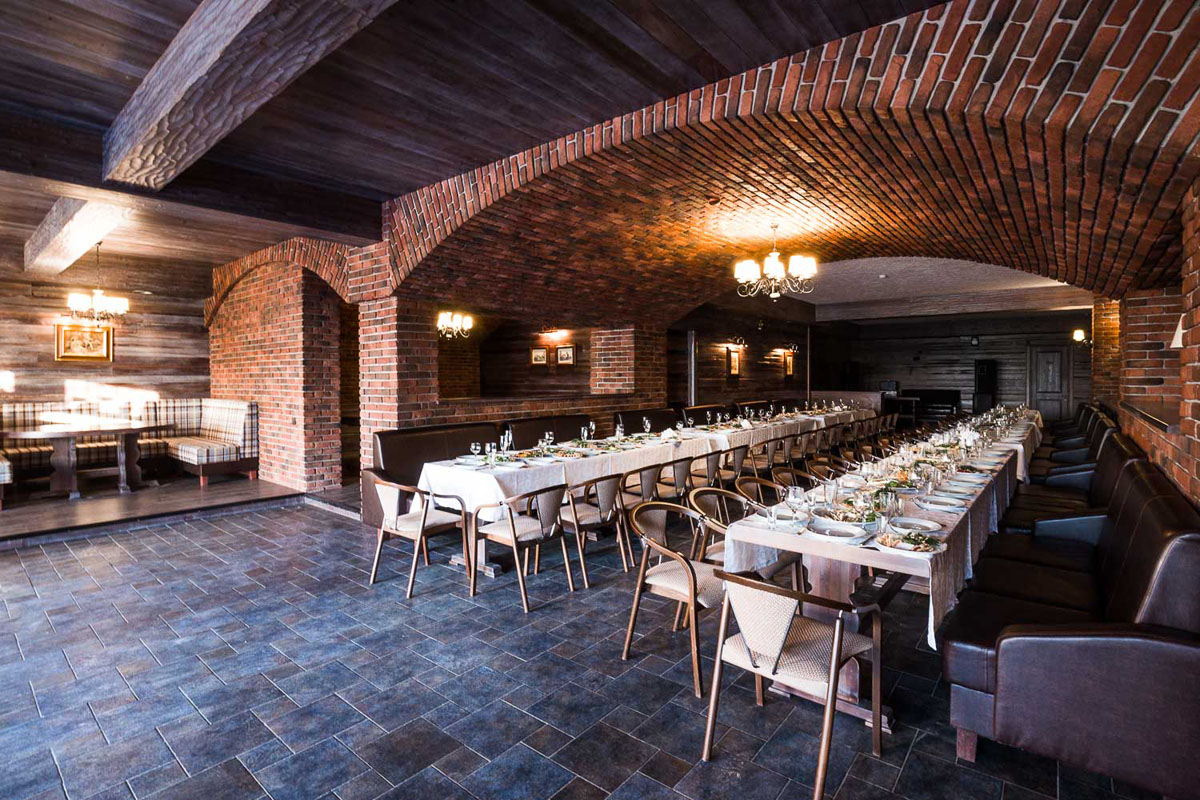 Зал на 150 человек — Ресторан Амбар