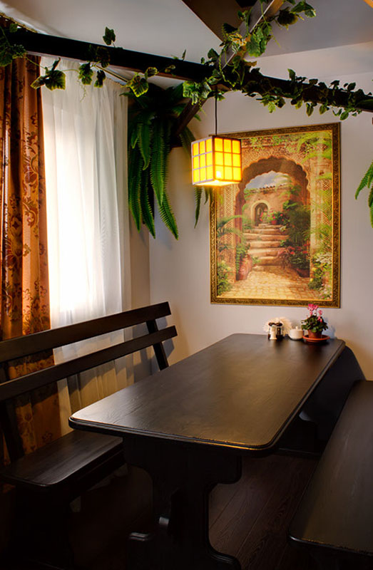 Райский Дворик — Зал на 30 человек, фото банкетного зала