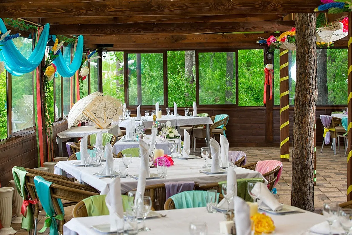 Терраса — банкетный зал Chalet Primaire, фото
