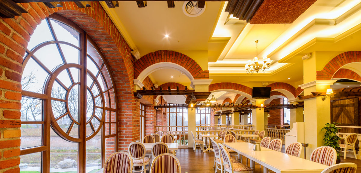 Гриль-ресторан Веранда — банкетный зал Резиденция королей