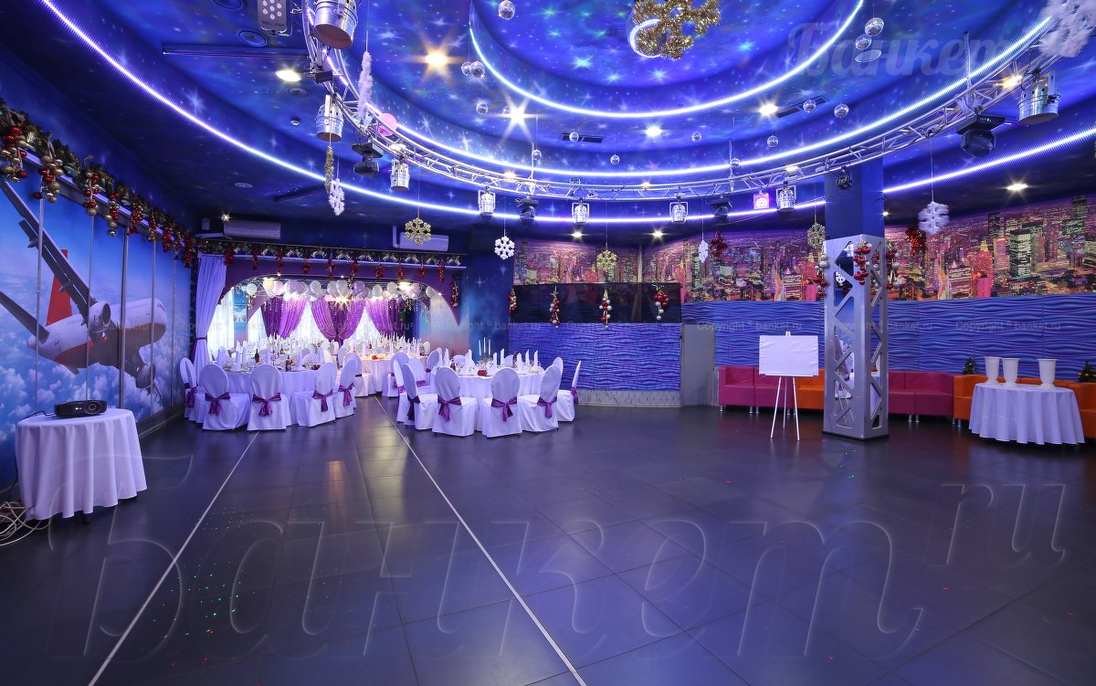 Зал Высший пилотаж — Ресторан - Банкетный зал Высший Пилотаж