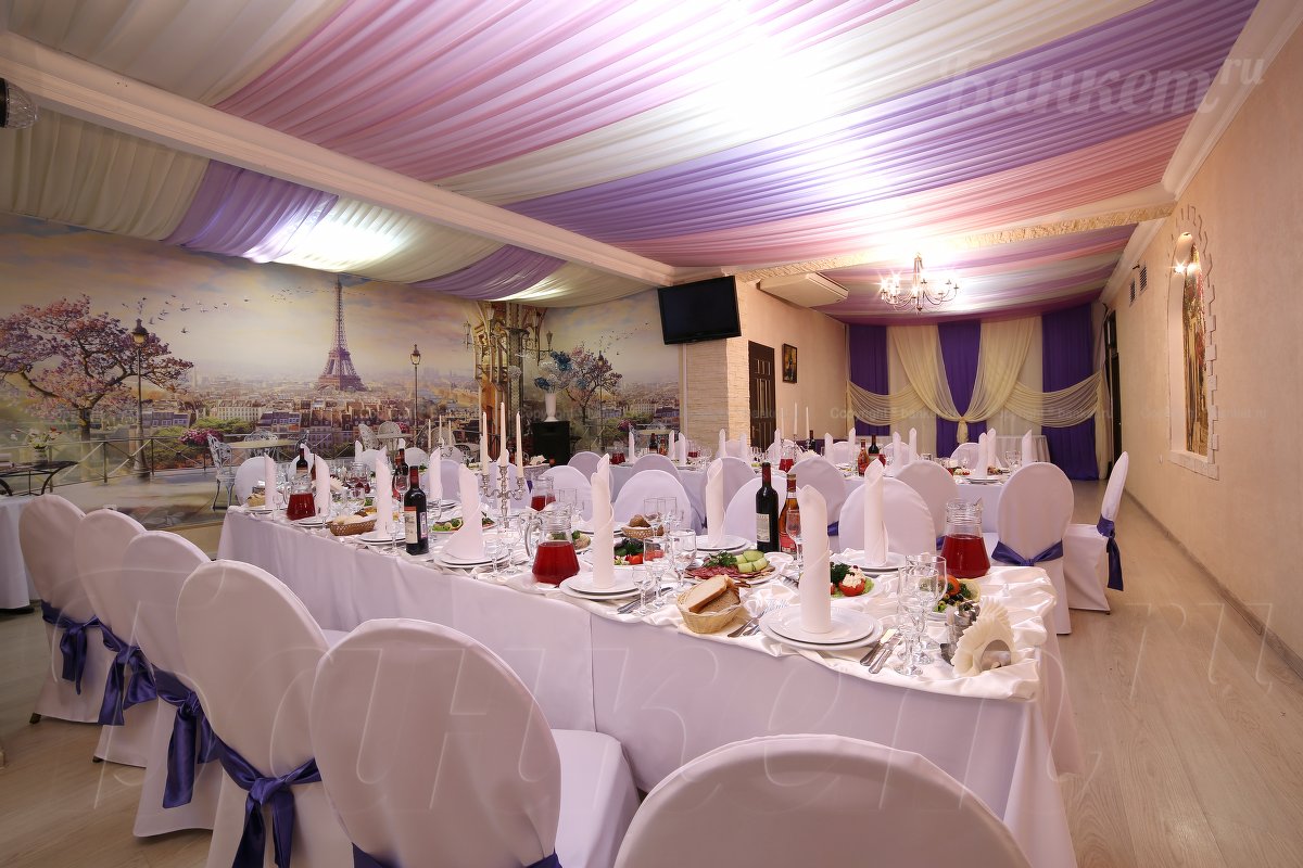 Зал Париж — Ресторан - Банкетный зал Высший Пилотаж