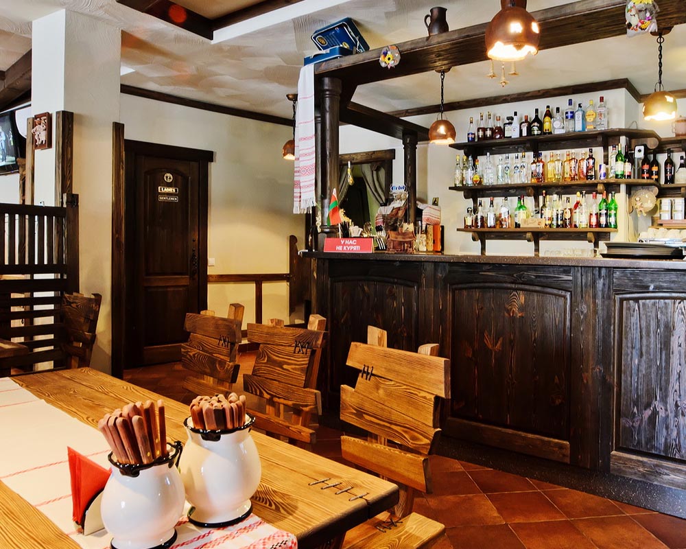 1-й зал — Кафе-бар Белорусская Хата