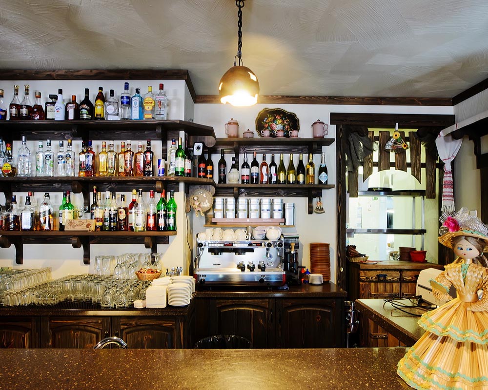 1-й зал — Кафе-бар Белорусская Хата