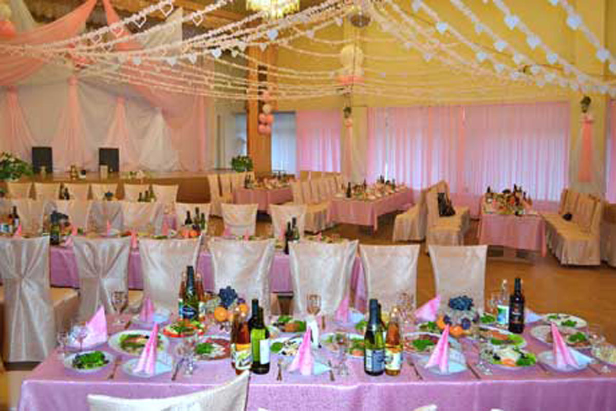 Ласточка — Основной зал, фото банкетного зала