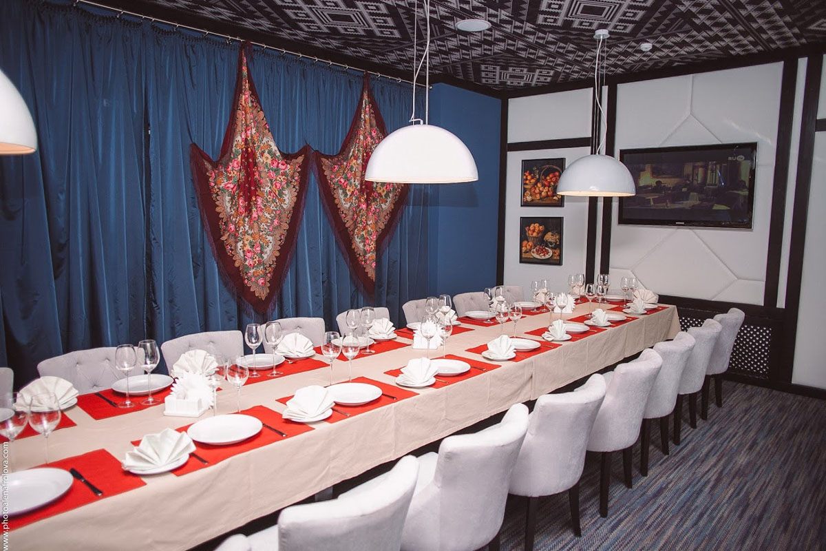 Зал на 90 человек — Ресторан Купеческий