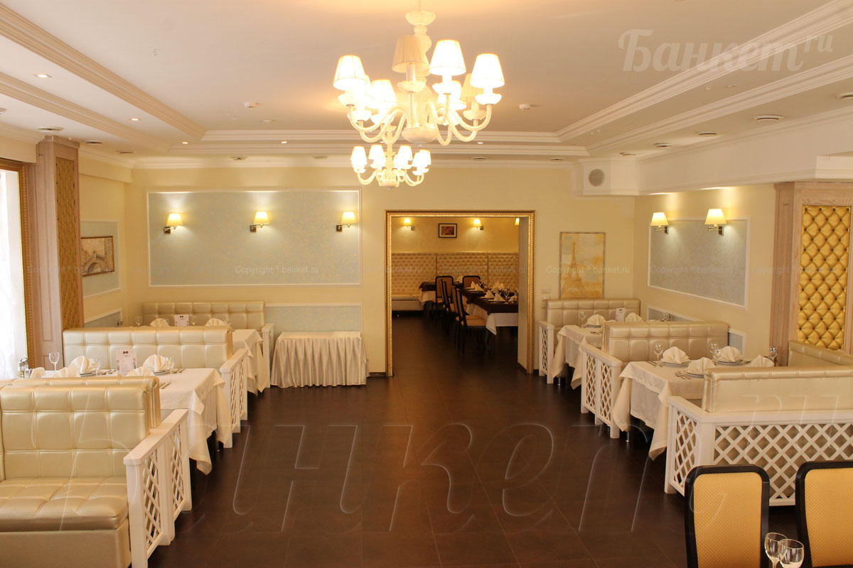 Основной зал — Ресторан Европейский