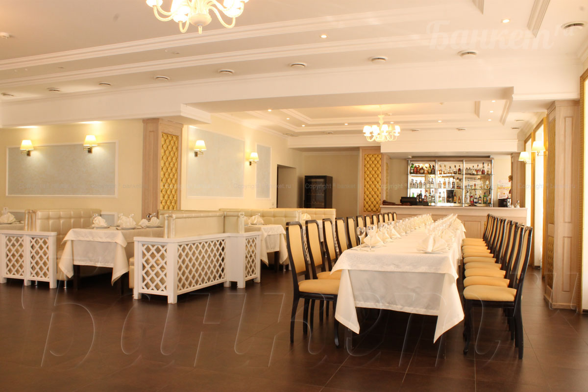 Основной зал — Ресторан Европейский