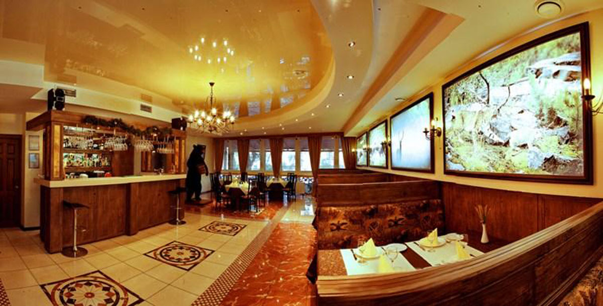 Ресторан Охотничий — Основной зал, фото банкетного зала