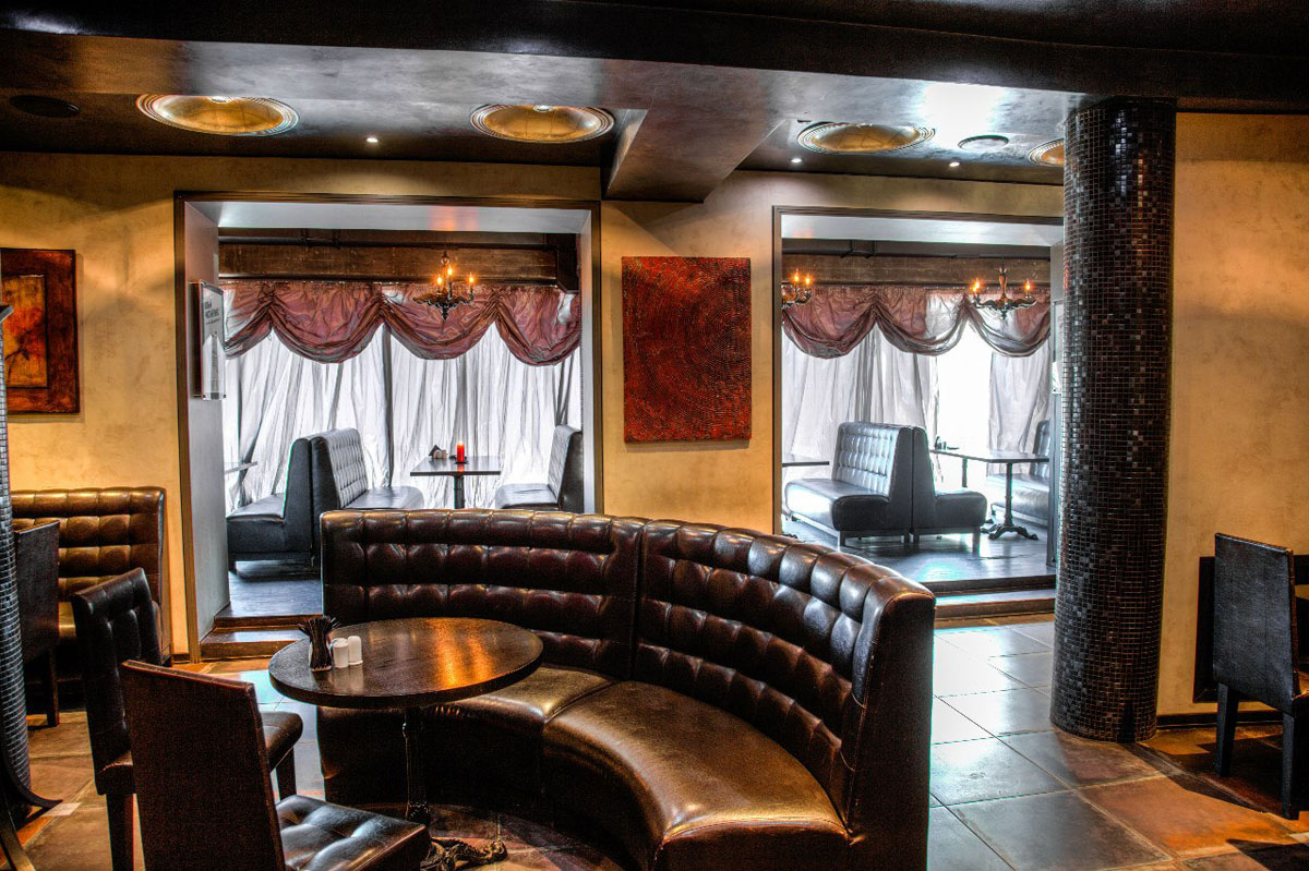 Основной зал — Кафе Калина-Малина