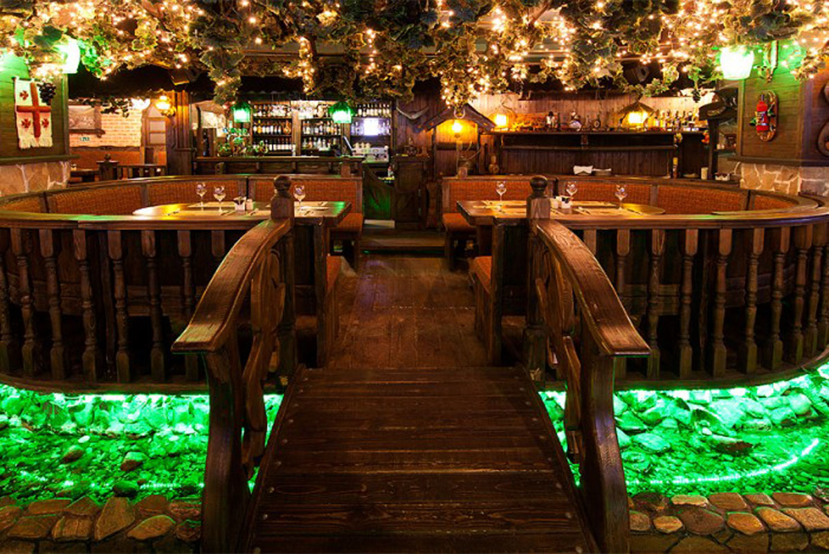 Большой зал — Ресторан Сакартвело