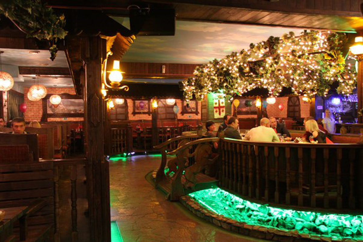 Большой зал — Ресторан Сакартвело