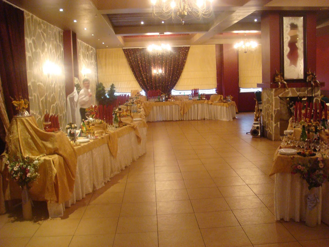 Серго — Основной зал, фото банкетного зала