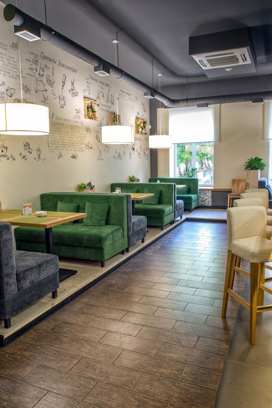 Кафе Гала — Основной зал, фото банкетного зала