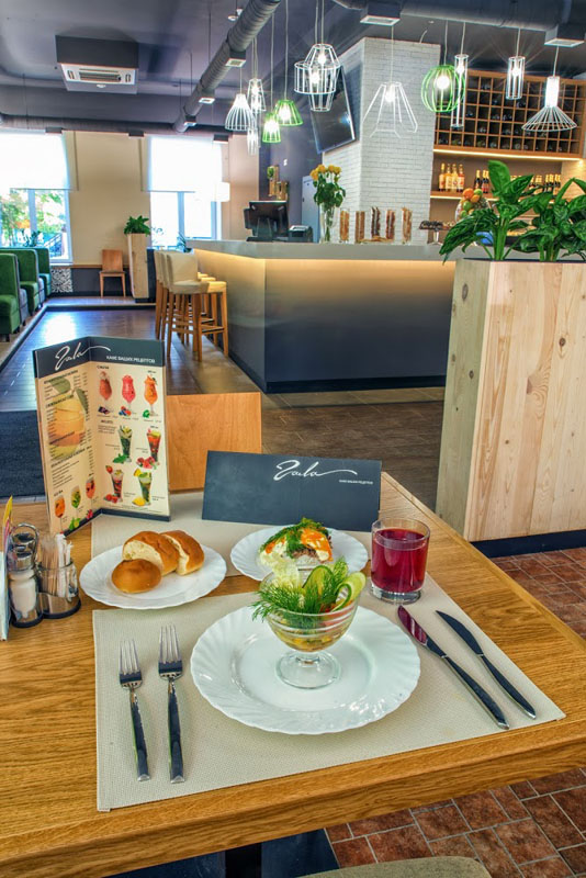 Основной зал — Кафе Гала