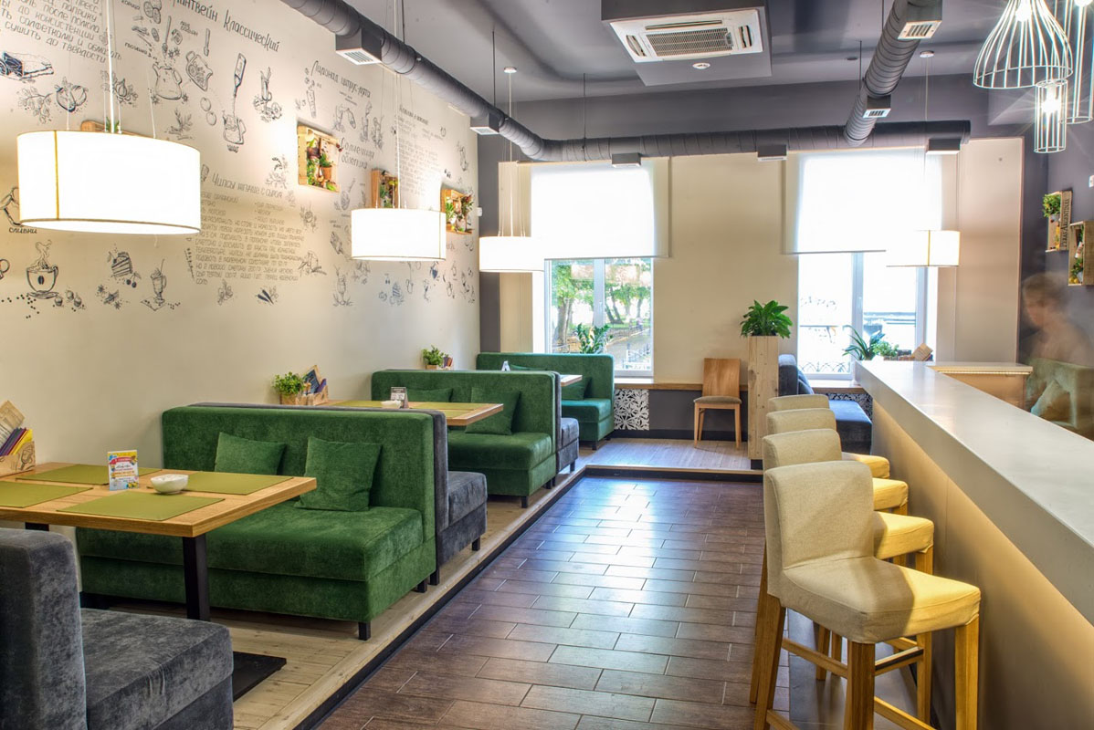 Основной зал — Кафе Гала