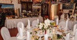 Ретро-кафе — интерьер зала