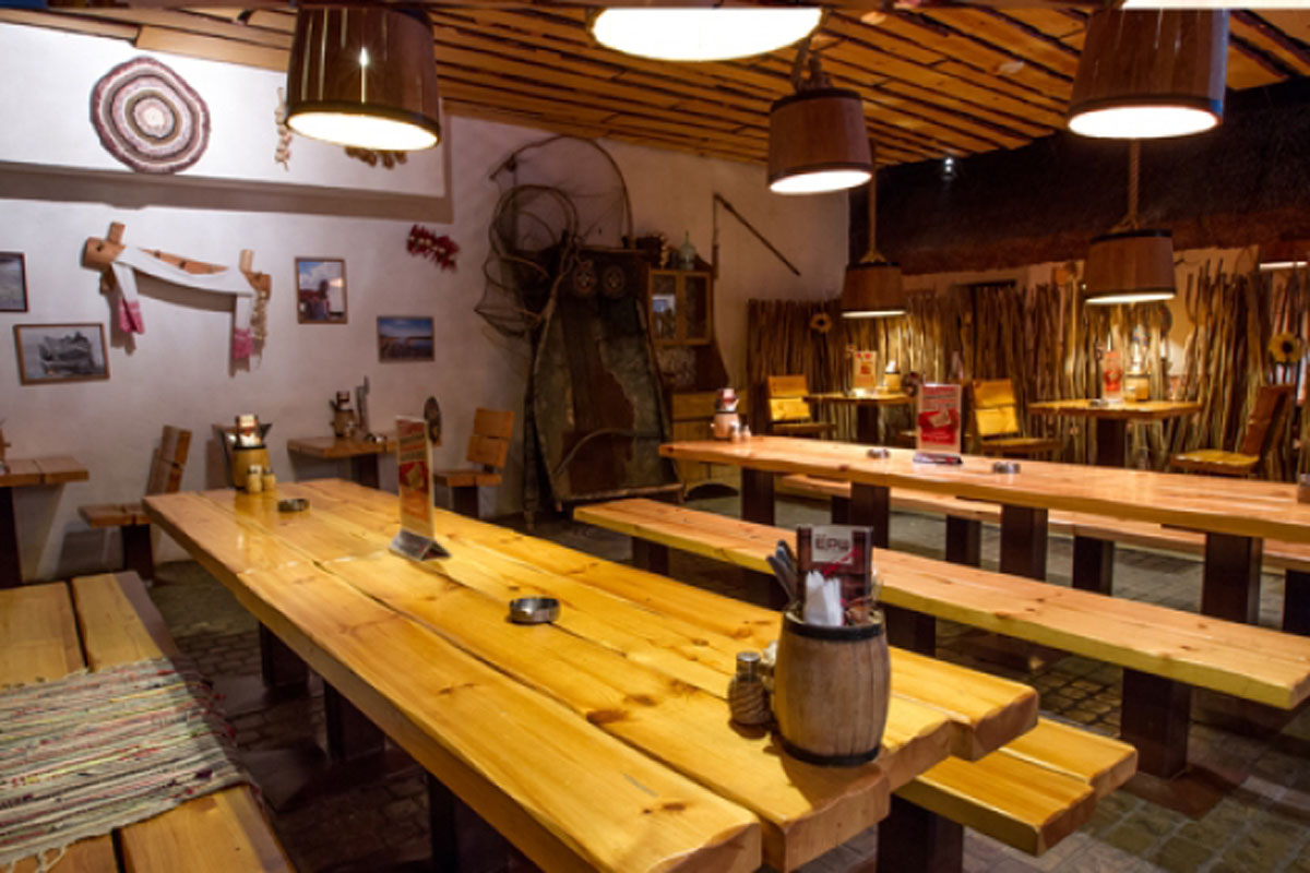 Ерш — Основной зал, фото банкетного зала