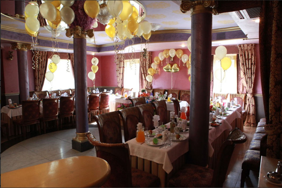 Гламур — Основной зал, фото банкетного зала