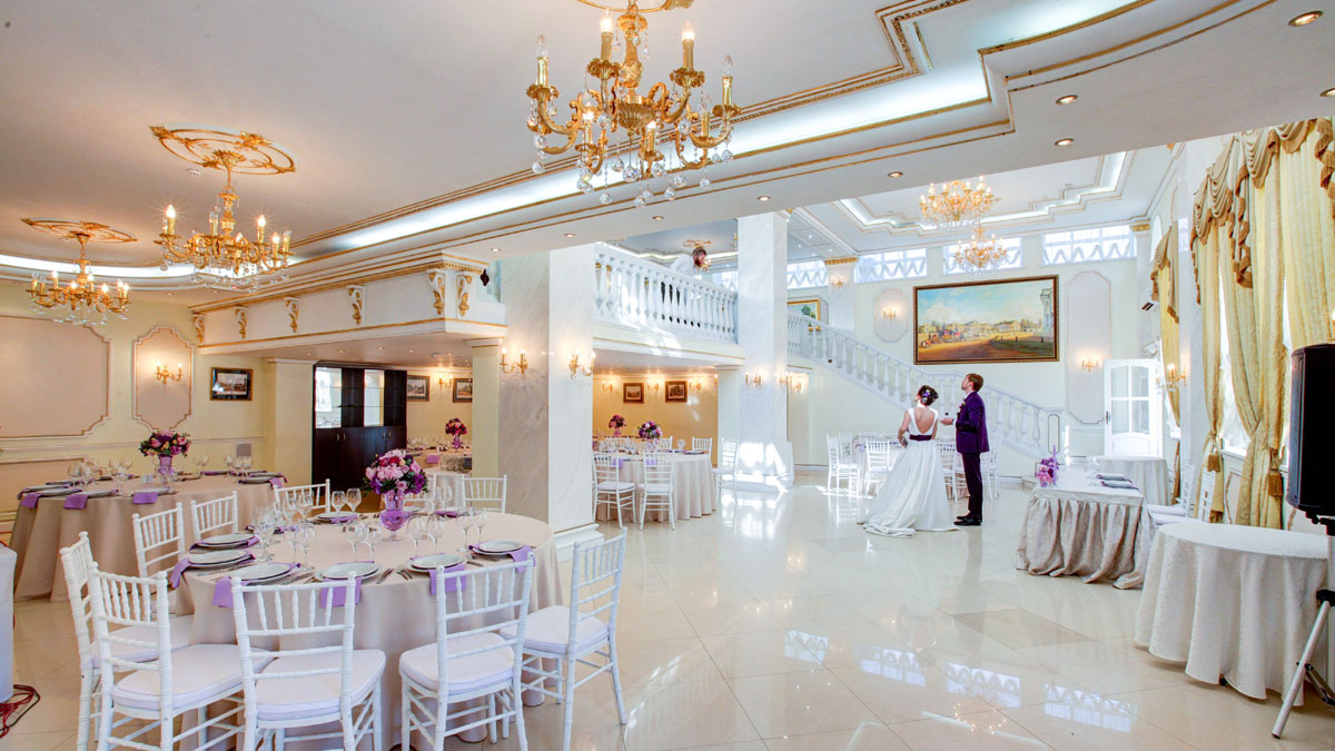 Основной зал — Зал Торжеств в усадьбе Кузьминки